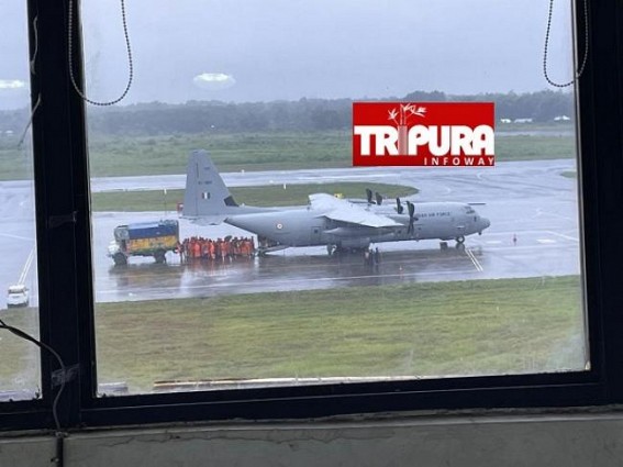 Cyclonic Alerts : NDRF teams arrived in Tripura